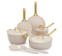 GreenPan Set di pentole antiaderenti Reserve Pro da 14 pezzi, in alluminio anodizzato duro, senza PFA, antiaderenti, con coperchi, manici in acciaio inossidabile, lavabili in forno e lavastoviglie