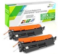 GREENPRINT Cartucce Toner Compatibili 2 Nero 30X CF230X ( 30A CF230A ) Alta Resa 3500 Pagine per Pro M203d M203dn M203dw, MFP M227fdn M227fdw M227sdn M227d Stampanti