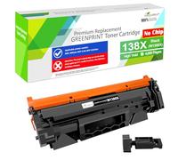 GREENPRINT Cartuccia toner compatibile 138X W1380X (138A W1380A, nero, ad alta capacità, 4.000 pagine, per stampanti Laserjet Pro 3001dw, 3001dwe, 3001dw, MFP 3101, 3101fdwe, 3101fdw, senza chip con