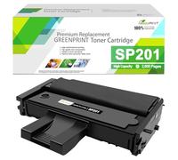 GREENPRINT Cartuccia Toner Compatibile 407254 Alta Capacità 2600 pagine Nero per Stampanti Ricoh Aficio SP200 SP201 SP203 SP204 SP210 SP211 SP212 SP213 SP220