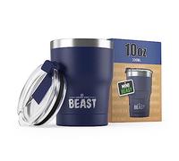 Greens Steel BEAST Tazza Termica da Viaggio - 300 ml I Blu Reale I Doppia Parete Inox Termos Caffè Isolato I Ideale per Caffè Freddo o Caldo