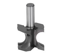 Greensen 1 1/8 -cccher -perlendehren Router Bit Router per Lavorazione del Legno, Semplice Installazione a metà Bordo Rotondo Bit per Cornici delle Porte in Legno, Telaio della Finestra
