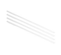 Greensen 1:12 Bambola House White Tender Flight Boards 4 STCS Birch DECOREATIVE TRIM per i Regali della Scatola della Stanza delle Bambole per i Giocatori di Burattinaio (#1)