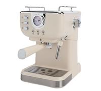 Greensen 1050W Macchina da Caffè, Macchina per Semiautomatica con Estrazione Ad Alta Pressione da 20bar e Vapore, per Uso Domestico e in Ufficio