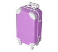 Greensen Bambole da Viaggio Bambola Vivace e Squisita Box/copertura per i Giochi per Giochi per per per per (PJ-459-03 Trolley Box Purple)
