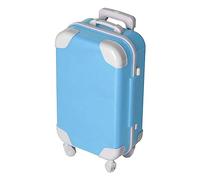 Greensen Bambole da Viaggio Bambola Vivace e Squisita Box/copertura per i Giochi per Giochi per per per per (Valigia trolley PJ-459-06 celeste)