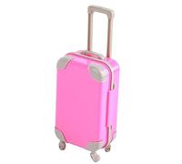 Greensen Bambole da Viaggio Bambola Vivace e Squisita Box/copertura per i Giochi per Giochi per per per per (PJ-459-04 Trolley Box Rose Red Purple)