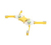 Greensen Base di Raffreddamento per Laptop, Supporto Pieghevole Portatile per Notebook con Doppia Ventola e Luce LED Blu per Notebook da 15-17 Pollici (YELLOW)