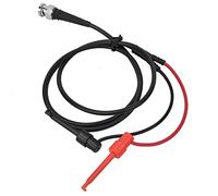 Greensen BNC Test Lead, Spinotto Maschio Q9 a Doppie Sonde di Test 100cm 50Ω per Oscilloscopio Sorgente di Segnale Manutenzione Veicoli con Cavo in PVC Rame Rinforzato Coperture