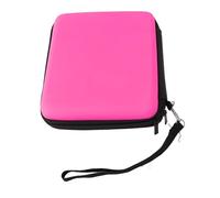 Greensen Borsa per Console di Gioco Portatile, Guscio Rigido in EVA Custodia per 2DS con 8 Portaschede per Giochi Chiusura a Cerniera Cinturino Elastico con Design Antishock per (PINK)