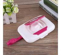 Greensen Copertura in Scatola delle Salviette Bagnate Nella Differenza tra i Bambini PP Nas Dispenser di Tessuti per un Facile Accesso Agli Asciugamani Esterni, Design Piccolo e Dolce (Panda rosa