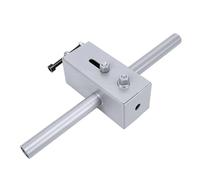 Greensen Filettatrice Automatica per Cavi, Filettatrice per Cavi Elettrici in Acciaio Inossidabile con Filo di Acciaio da 49,2 Piedi e Adattatore per Trapano da 10 Mm, per Impianti Idroelettrici di