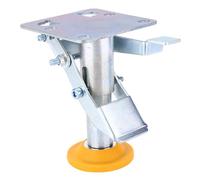 Greensen Freno per Serrature a Pavimento, Serratura per Carrello in Acciaio Al Manganese con Cuscinetto in TPU, capacità di Carico di 100 Kg per Carrelli e Macchinari per Carrelli (X-75-32-3)