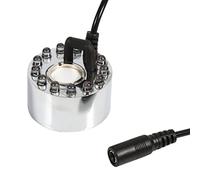 Greensen Humidificatore d'Aria per Atomizzatore per Stagno per Stagno a LED con Effetto di Nebbia Che Cambia Colore per Uso Esterno Interno (Adattatore per atomizzatore a Gradiente a Tre)