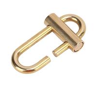 Greensen Keyder Keychain di Blocco in Ottone Portatile per Keyder Portatile per Parole Chiave di Viaggio