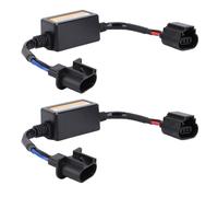 Greensen Kit Resistore Errore Anti-sfarfallio Decodificatore Canbus per | Eliminatore di Codici di Errore di Avviso Plug and Play, Struttura in Rame ABS Resistente All'acqua, Resistore di Carico