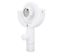 Greensen Mini Prisma di Rilevamento, Riflettore Portatile per Rilevamento con Supporto a Base, per Stazione Totale Costruzione Gallerie Miniere (WHITE)