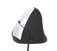 Greensen Mouse Cablato Verticale Ergonomico, Mouse Verticale a 3 Chiave con Elegante Forma Contornata, Topo da Gioco Ottico per PC/Laptop,