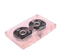 Greensen Nastro Audio Cassette da 50 Minuti, Nastro Ferrico per Registrazione Tipo I con ABS Trasparente e Ruote Metalliche, per Registrazioni Musicali Fai-da-Te e Materiali Didattici