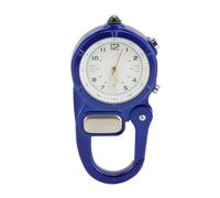 Greensen Orologio da Taschino con Clip da Cintura, Moschettone, per Orologio da Tasca, per Escursionismo Multifunzionale, Campeggio, Pesca, Strumento di Sopravvivenza con Torcia a LED