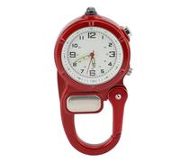 Greensen Orologio da Taschino con Clip da Cintura, Moschettone, per Orologio da Tasca, per Escursionismo Multifunzionale, Campeggio, Pesca, Strumento di Sopravvivenza con Torcia a LED