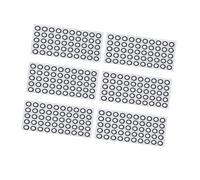 Greensen Punto di Tracciamento 3D Well Well Ink Assorbimento Marcatori Rimovibili per Analisi Dell'andatura 1000 Pezzi Materiale PET Interno 6 Mm All'esterno di 10 Mm