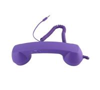 Greensen Ricevitore per Cellulare, Design retrò con Altoparlante HD, Volume Regolabile, USB C per gli Amanti del Vintage (PURPLE)