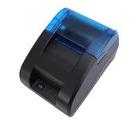 Greensen Stampante Termica 58mm, Stampante POS Bluetooth USB per e, Supporto Comando ESC POS, Velocità di Stampa 70mm (Spina europea)