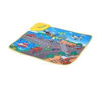 Greensen Tappetino da Gioco per Veicoli per Bambini 19,29 X 23,23 in | Tappeto Elettrico Audio dei Trasporti, Tessuto di Nylon, Morbido per Bambino, Giocattolo Educativo per Camera da Letto o
