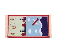 Greensen Tappetino per la Preghiera per Bambini, Tappeto di Preghiera in Cotone Morbido con Tocco Simile Al Velluto e Nappe Tradizionali, per Migliorare L'Esperienza di Preghiera a Casa,