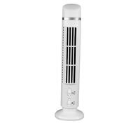 Greensen Ventilatore a Torre Molto Silenzioso Oscillazione di 90 Gradi Ventilatore Senza Pale Ventilatore a Torre Silenzioso Ventilatore da Tavolo per Camera da Letto Ufficio 10,5 X 33 Cm