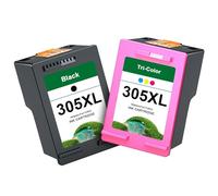 GREENSKY 305 305XL Compatibile con Cartucce HP 305 Nero e Colore con HP DeskJet 2820e 2720e 2720 2710e 2710 DeskJet Plus 4130 4120 4110 Envy 6020e 6022 6022e 6030 6030e Envy Plus 6430e Colore Nero