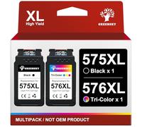 GREENSKY PG-575XL CL-576XL Cartucce compatibili per Canon 575 576
