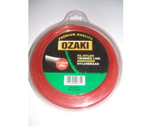 Greenstar 16779 - Guscio di nylon rotonda sulla ozaki 130 x 2,00 mm di diametro