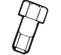 Greenstar, 4128, GreenStar 4128 adattatore della batteria, connettore M12 x 1.75, a sinistra