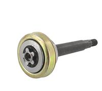 GREENSTAR - Asse con lubrificatore - Adattabile per cuscinetto della lama AYP - DIXON - HUSQVARNA - McCULLOCH - Sostituisce 192872, 532187291 - L 180 mm - H 65 mm