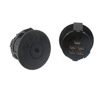 GREENSTAR - Contattore chiave 3 posizioni 5 pin - 0,052 m x 0,052 m x 0,050 m - AYP CUB CADET JOHN DEERE MTD - Sostituisce 175567 725-04228 725-04659 925-04228 AM1359 - Senza chiave (da ordinare B).