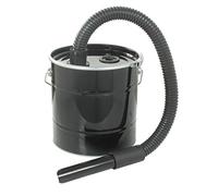 GREENSTAR, Contenitore cenere per aspirapolvere 17 L, Fornito con rete e filtro flessibile, Facile ed efficiente, Cenere da caminetti, barbecue, caldaie