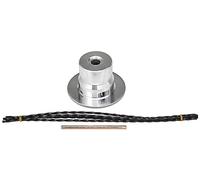 Greenstar OZAKI 18077 - Testa a 2 o 4 fili per decespugliatore, per fili di diametro da 3,3 a 4,7 mm, universale, in alluminio