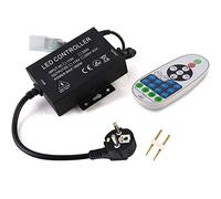 GreenSun Controller RF per striscia LED, telecomando a 23 tasti, controllo remoto, 220 V, 1500 W, alimentatore di rete per strisce di luce