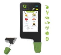 Greentest Eco 5 Digital Food Nitrate Tester 6 in 1, rilevatore di radiazioni ad alta precisione, contatore Geiger, misuratore di qualità dell'acqua, durezza TDS, PPM, analizzatore dosimetro per