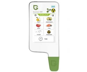 Greentest Eco 6 portatile Rivelatore di radiazioni + Rilevatore di Nitrati + acqua prova TDS radiometro geiger counter nitrate test radiation detector (Blanco)