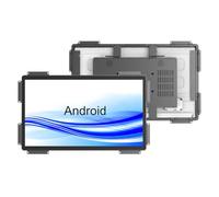 GreenTouch PC industriale touchscreen Android 11.0 da 32", display 16:9 1920 x1080, WiFi e altoparlanti integrati, RK3566 4 GB RAM e 32 GB ROM, colore: nero, touch screen PCAP