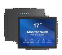 GreenTouch Schermo touchscreen capacitivo da 17 pollici, aperto, interattivo, per esterni, ad alta luminosità di 1000 nit