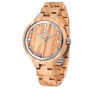 GREENTREEN Orologio da Donna in Legno Leggero: Movimento al Quarzo Giapponese - Analogico per Uso Quotidiano - Elegante Idea Regalo per Madre Moglie Figlia Amica