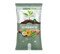 Greenview Humus Di Lombrico, Fertilizzante Organico Naturale per Piante-60 Litri
