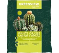 Greenview, Terriccio di alta Qualità, Specifico per le tue piante Grasse - 10 LT