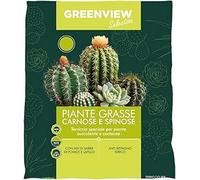 Greenview, Terriccio di alta Qualità, Specifico per le tue piante Grasse - 20 LT