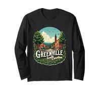 Greenville Carolina del Sud |Città storica | Souvenir scenico Maglia a Manica