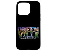 Greenville, Carolina Sud, orizzonte, cascate, parco, scenico, tramonto Custodia per iPhone 15 Pro Max